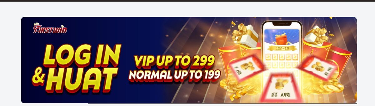 FirstWin promotional banner