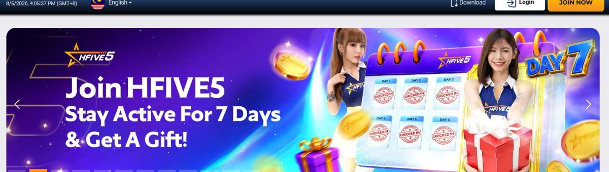 Hfive5 promotional banner